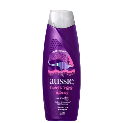 Imagem do produto Aussie Cachos & Crespos Ativados - Shampoo 360ml