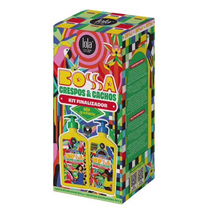 Imagem do produto Lola Cosmétics Kit Bossa Crespos e Cachos Edição 2026