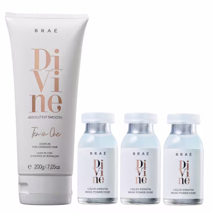 Imagem do produto Kit Braé Divine Ten in One + Power Dose (4 Produtos)