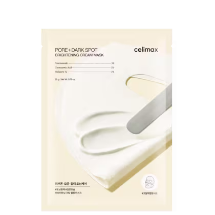 Imagem do produto Máscara Facial para Poros - celimax Pore+Dark Spot Brightening Cream Mask - 1ea