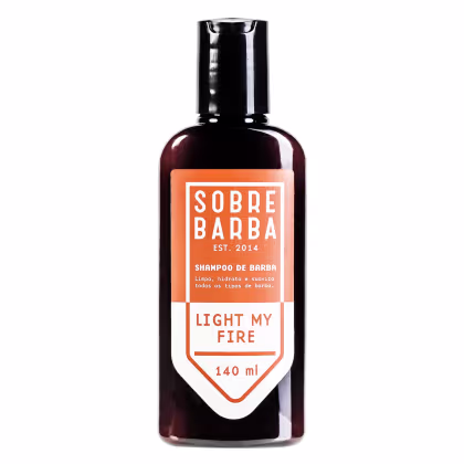 Imagem do produto Sobrebarba Light My Fire - Shampoo Para Barba 140ml