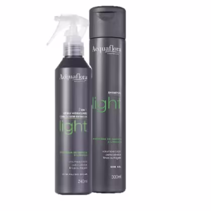 Imagem do produto Kit Acquaflora Light Shampoo & Condicionador (2 Produtos)