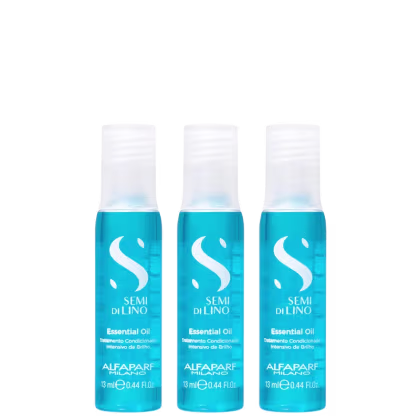 Imagem do produto Alfaparf Semi Di Lino Sublime Essential Oil - Ampola Capilar 3x13ml