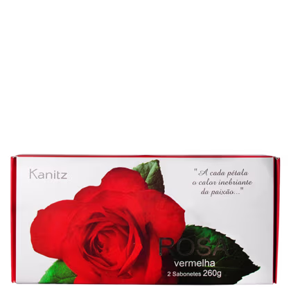 Imagem do produto Kit Kanitz Rosa Vermelha - Sabonete em Barra 2x130g