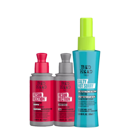 Imagem do produto Kit TIGI Bed Head Resurrection + Salty Not Sorry Mini (3 Produtos)