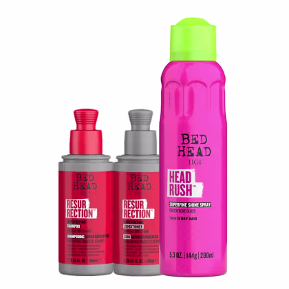 Imagem do produto Kit TIGI Bed Head Resurrection + Head Rush Mini (3 Produtos)