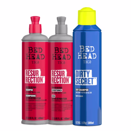 Imagem do produto Kit TIGI Bed Head Resurrection + Dirty Secret (3 Produtos)