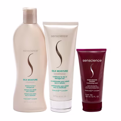 Imagem do produto Kit Senscience Silk Moisture + Inner Restore Trio Home Care (3 Produtos)