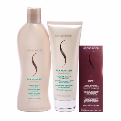 Imagem do produto Kit Senscience Silk Moisture C.P.R. Four (4 Produtos)