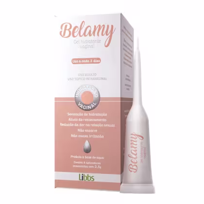 Imagem do produto Libbs Belamy - Gel Hidratante Vaginal 8x2,5g