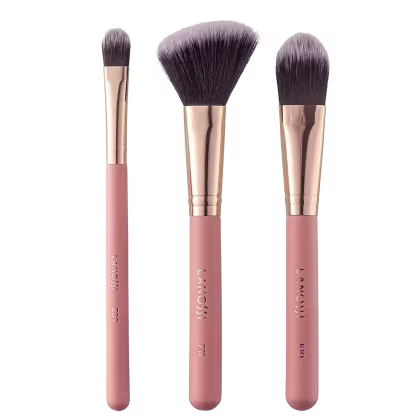 Imagem do produto Kit de Pincéis Lanossi Rose Gold - 3 unidades