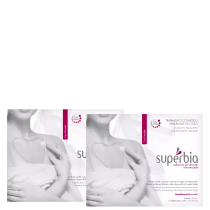 Imagem do produto Kit Supérbia Adesivos de Silicone para Rugas no Colo (2 Unidades)