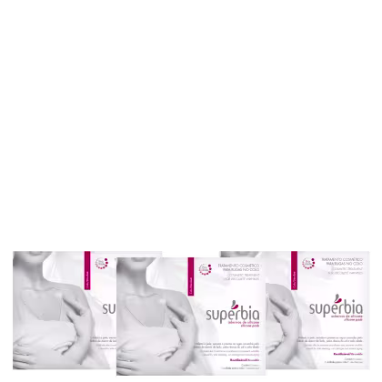 Imagem do produto Kit Supérbia Adesivos de Silicone para Rugas no Colo (3 Unidades)
