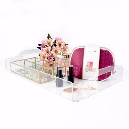 Imagem do produto Acrílico Store Tamanho Grande - Bandeja em Acrílico para Maquiagens
