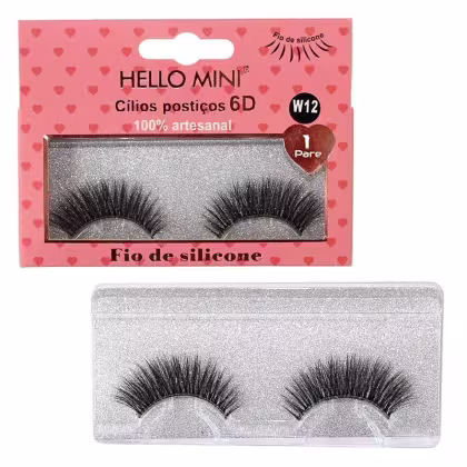 Imagem do produto Par de Cílios 6D W12 Hello Mini