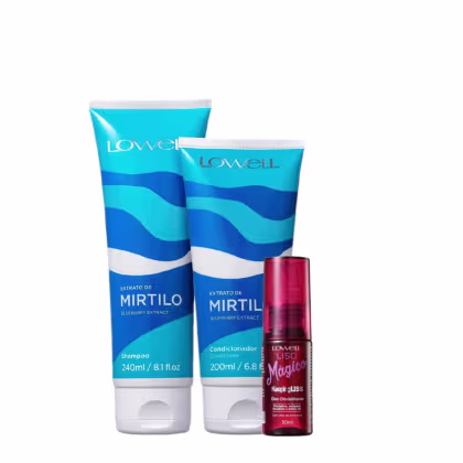 Imagem do produto Kit Lowell Extrato de Mirtilo + Keeping Liss (3 Produtos)