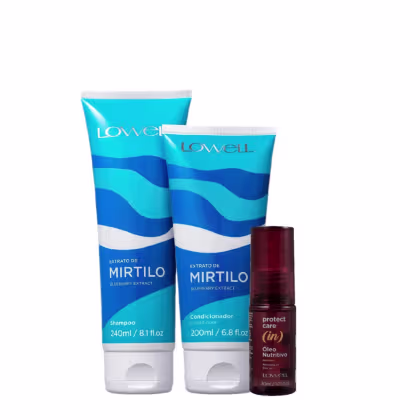Imagem do produto Kit Lowell Extrato de Mirtilo + Protect Care (3 Produtos)