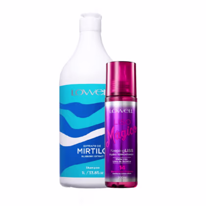 Imagem do produto Kit Lowell Extrato de Mirtilo Salon Limpeza Termoativada (2 Produtos)