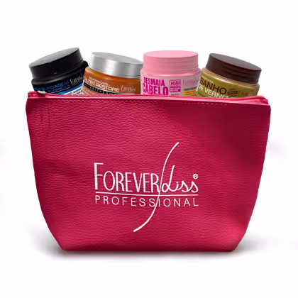 Imagem do produto Kit Forever Liss Necessaire + Mini Máscaras (5 Produtos)