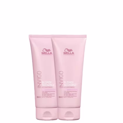 Imagem do produto Kit Wella Professionals Invigo Blonde Recharge - Condicionador 2x200ml