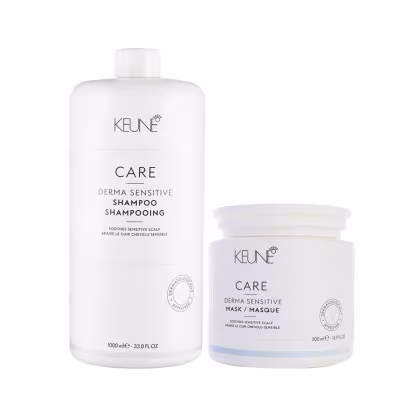 Imagem do produto Kit Capilar Keune Derma Sensitive - Shampoo e Mascara de Hidratação 500 ml