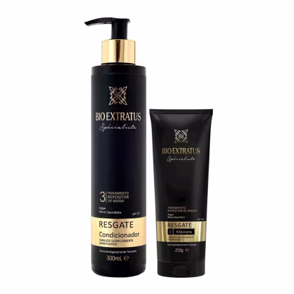 Imagem do produto Kit Bio Extratus Spécialiste Resgate - Condicionador 300ml + Máscara Capilar 250g