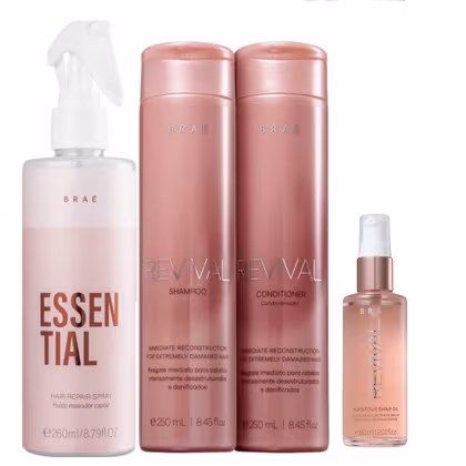 Imagem do produto Kit Braé Revival Essential Shine (4 Produtos)