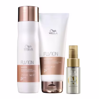 Imagem do produto Kit Wella Professionals Fusion +Oil Reflections Light (3 Produtos)