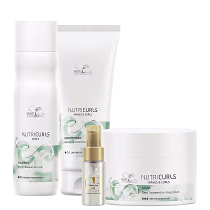Imagem do produto Kit Wella Professionals Nutricurls Home Care (4 Produtos)