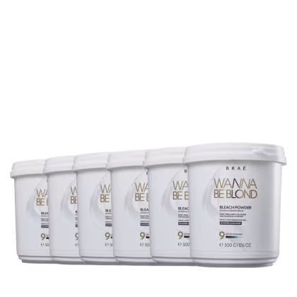 Imagem do produto Kit Braé Wanna Be Blond - Pó Descolorante 6x500g