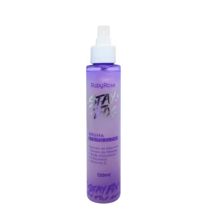 Imagem do produto Ruby Rose Stay Fix Efeito Glow - Bruma de Maquiagem 120ml