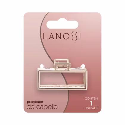 Imagem do produto Lanossi Rosé Metal Média - Prendedor de Cabelo