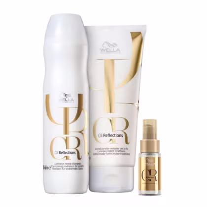 Imagem do produto Kit Wella Professionals Oil Reflections Luminous Trio (3 Produtos)