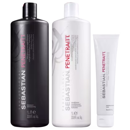 Imagem do produto Kit Sebastian Profissional Penetraitt Salon Trio (3 Produtos)