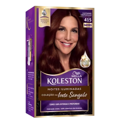 Imagem do produto Koleston Noites Iluminadas 415 Castanho Crepúsculo - Coloração Permanente 125ml