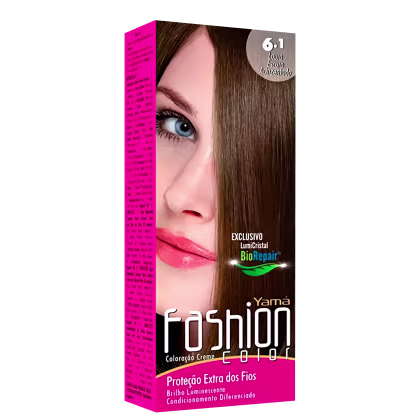 Imagem do produto Yamá Fashion Color 6.1 Louro Escuro Acinzentado - Coloração em Creme