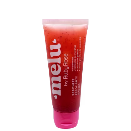 Imagem do produto Ruby Rose Melu Morango - Sabonete Líquido Esfoliante Facial 75g