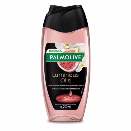 Imagem do produto Sabonete Líquido Palmolive Luminous Oils Sensação Refrescante Figo e Orquídea 250ml