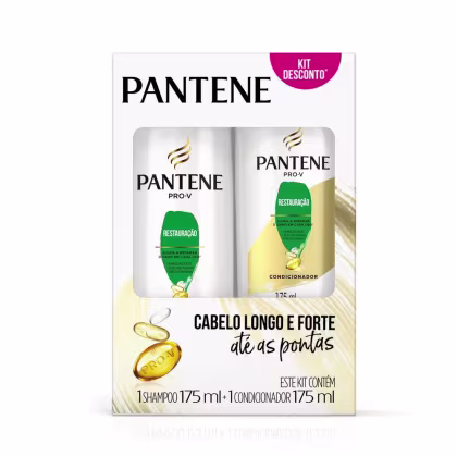 Imagem do produto Kit Pantene Restauração - Shampoo 175ml + Condicionador 175ml