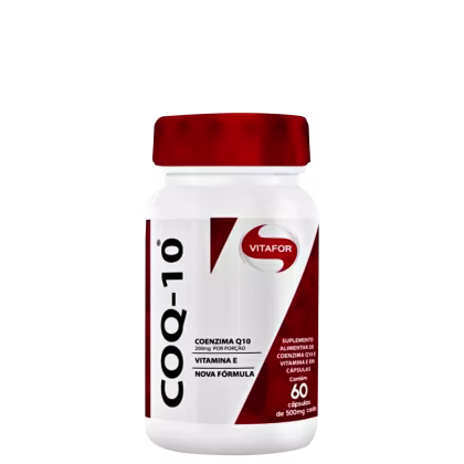 Suplemento Alimentar Vitafor COQ-10, 60 Cápsulas.