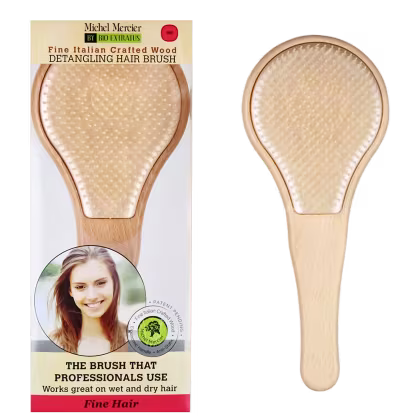 Imagem do produto Bio Extratus Michel Mercier Cabelo Fino - Escova de Madeira