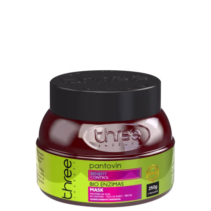 Imagem do produto Three Therapy Pantovin Benefit Control - Máscara Capilar 250g
