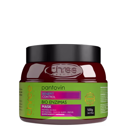 Imagem do produto Three Therapy Pantovin Benefit Control - Máscara Capilar 500g