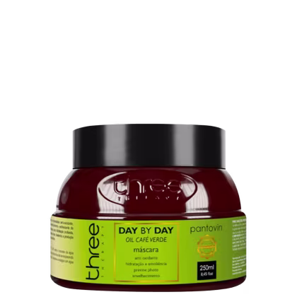 Imagem do produto Three Therapy Day By Day Café Verde - Máscara Capilar 250g
