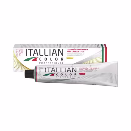 Imagem do produto Itallian Color Professional 8.17 Louro Claro Marrom Frio - Coloração Permanente 60g