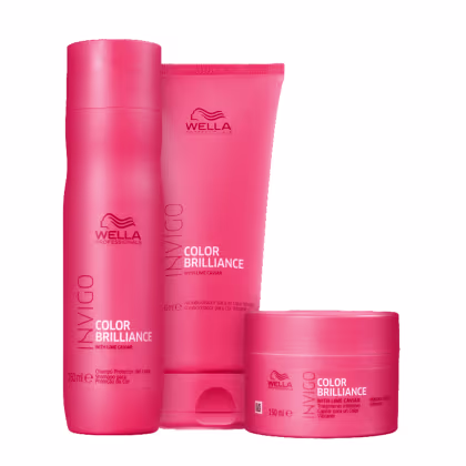 Imagem do produto Kit Wella Professionals Invigo Color Brilliance Trio (3 Produtos)