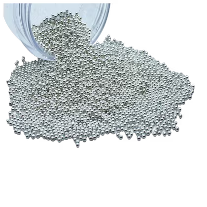 Imagem do produto Arte Sedução Caviar de Metal Prateado 1mm - Pedraria para Nail Art 20g