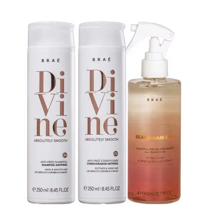 Imagem do produto Kit Braé Divine Beach Hair (3 Produtos)