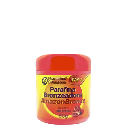 Imagem do produto Pharmakos da Amazônia Amazon Bronze FPS 6 - Parafina Bronzeadora 80g