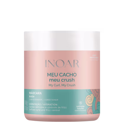 Imagem do produto Inoar Meu Cacho, Meu Crush - Máscara Capilar 500g
